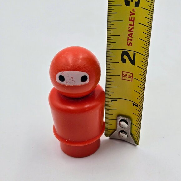 Vintage Fisher Price Little People Orange Deep Sea Diver Man 945 Off-Shore Cargo - Picture 2 of 8